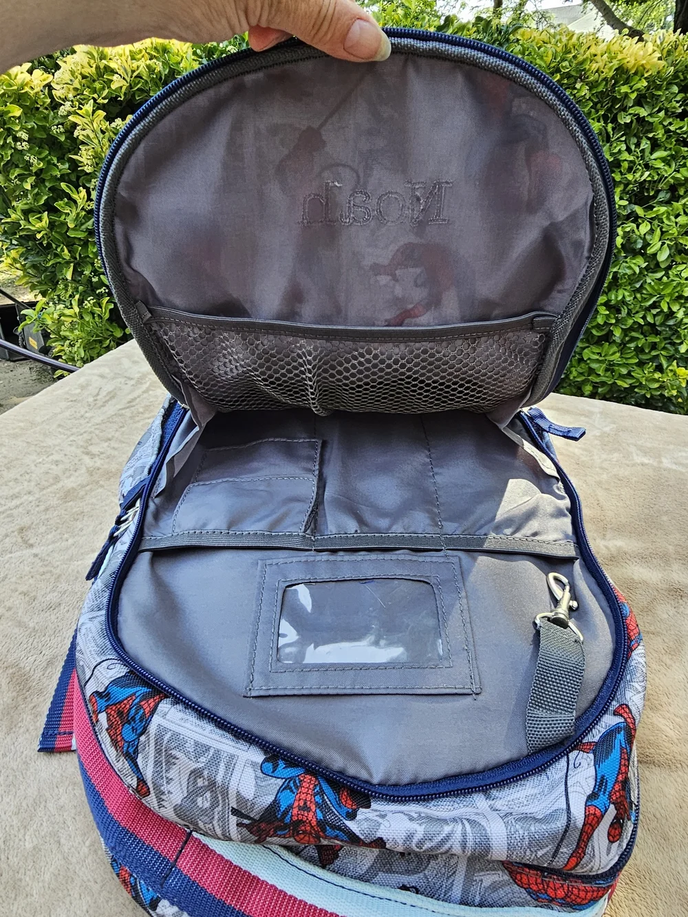 Pottery Barn Kids Spider-Man Kids Backpack - Red & Blue